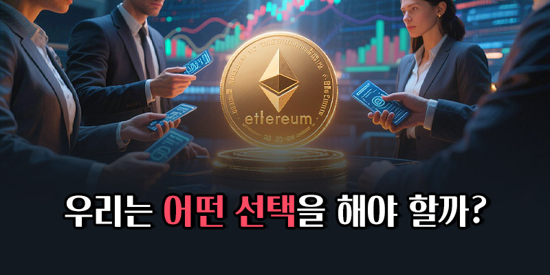 이더리움 투자 선택 방법
